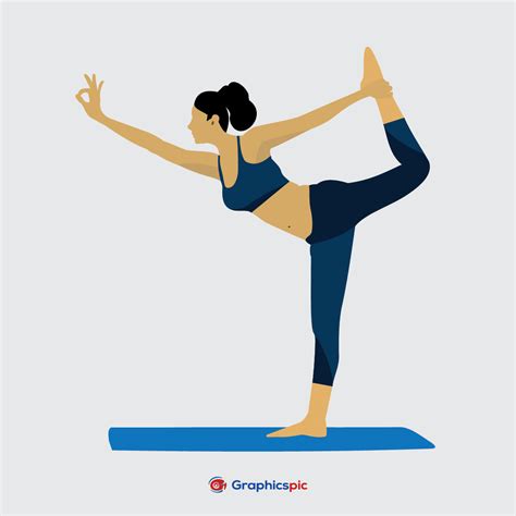 yoga postures exercises vector illustration graphics pic