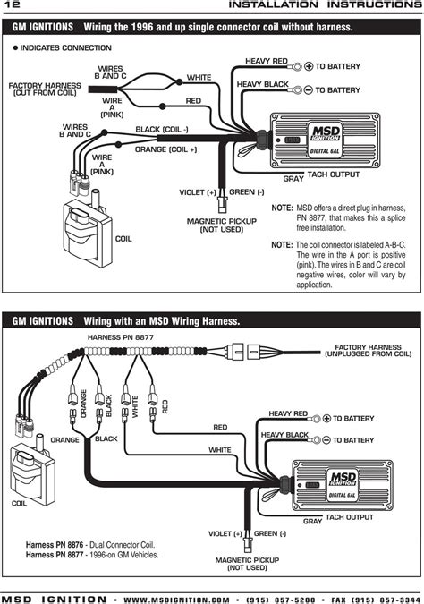 msd al  wiring diagram