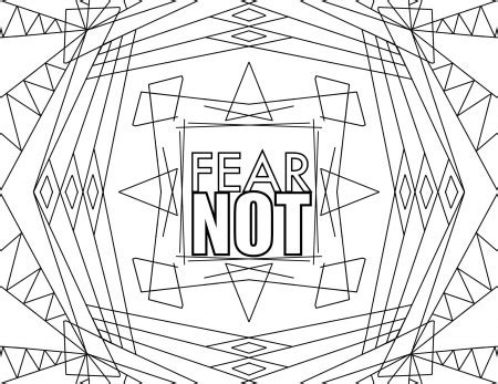 fear  scary coloring page printable coloring page  kids coloring