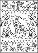 Sheets Dover Mandalas Adult Ausmalbilder Demenz Doverpublications Perros Diychristmasgift sketch template