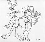 Bunny Bugs Lola Coloring Pages Baby Looney Tunes Deviantart Printable Drawing Drawings Guibor Merch Pic Cartoon Print Daffy Popular Coloringhome sketch template