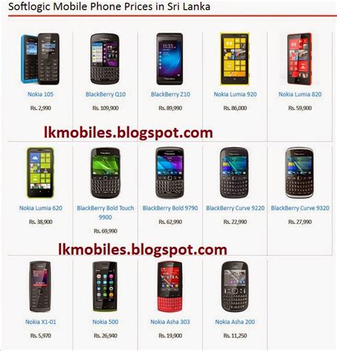 srilanka mobile phone prices  lkmobiles