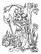 Persephone Hades Jadedragonne Jade Dragonne Coloriages Demeter Underworld sketch template
