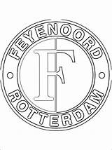 Feyenoord Emblem sketch template