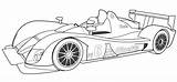 Formula Formel Carscoloring Rennauto Autos sketch template