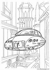 Colorear Futurista Transporte Futuro Transportes Dibujosyjuegos sketch template