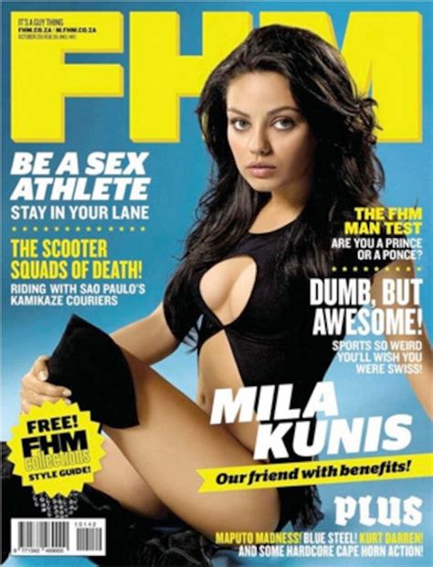 Fhm Sexiest Woman In The World Mila Kunis