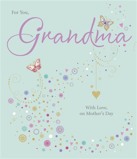 happy mothers day grandma card printable printable word searches