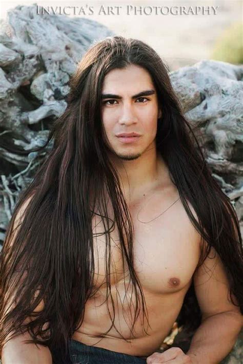 Leon Garcia Acoma Navajo Long Hair Styles Long Hair Styles Men