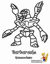 Pokemon Barbaracle Coloring Pages Bubakids sketch template