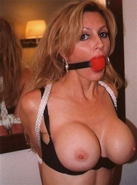 bbb ball gagged big tits and blond bondage porn