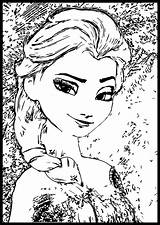 Elsa Frozen Coloring Pages Cartoon Wecoloringpage Anna Printable Sheets Princess Choose Board Kids sketch template