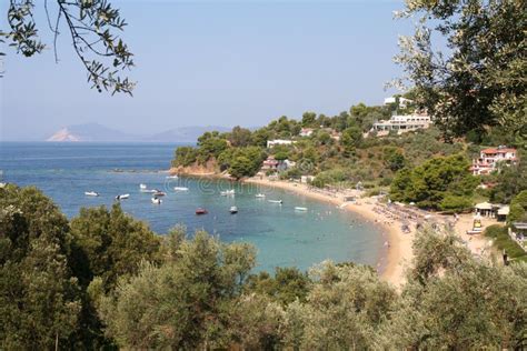 troulos bay stock image image  greece summer outdoors