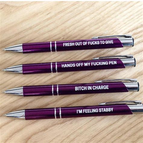 The Ultimate Sweary Purple Pen Pack ⋆ Spend With Us Buy From A Bush