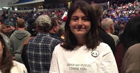 anna lehane wears a grab my p ssy shirt to a trump rally teen vogue