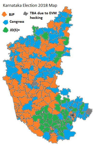 karnataka election results 2018 map r indiaspeaks