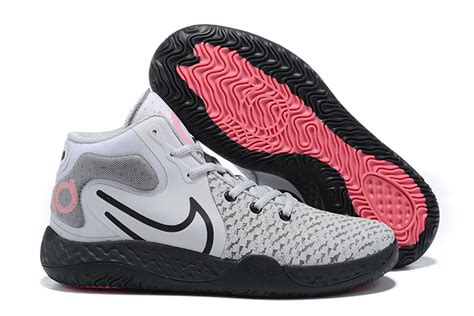 ck  nike kd trey  viii light smoke greyblack pink basketball shoes  sale