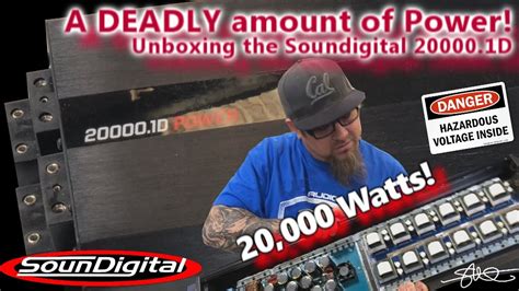 unboxing  deadly amount  power  watts  amplifier