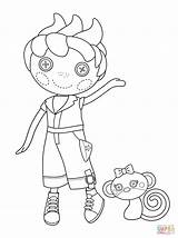 Lalaloopsy Coloring Bender Ace Fender Pages Printable Pet Main Character Print Pals Pdf Drawing Paper sketch template