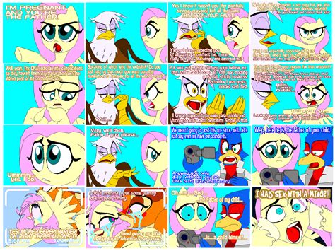 7654 allons y artist terry bambi comic crossover explicit falco lombardi fluttershy