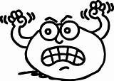 Anger Coloring Wecoloringpage Rant sketch template