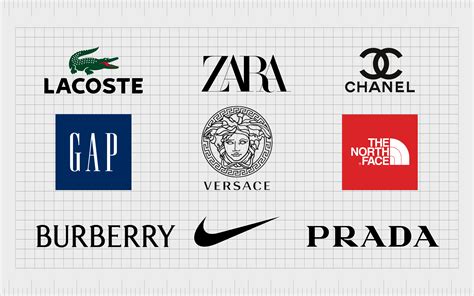 famous clothing brand logos   fashion industry
