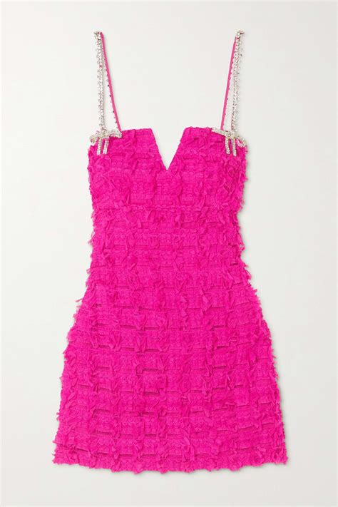 tulle mini dress pink tulle pink mini dresses hot pink rebecca