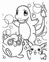 Coloring Pages Pikachu Pokemon Charmander Printable Legendary Ash Homies Cute Colts Print Color Getcolorings Hungry Shark Evolution Sheets Friends Kids sketch template