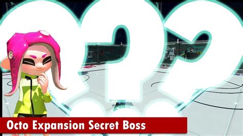 octo expansion secret boss fight splatoon  youtube