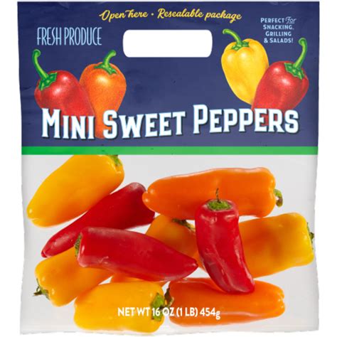 mini sweet peppers  oz frys food stores