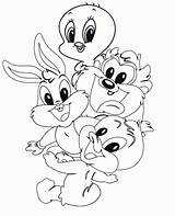 Tunes Bunny Bugs Looney Toons Vem sketch template