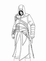 Creed Assassin sketch template