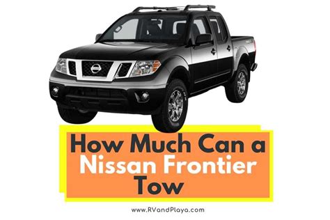 nissan frontier tow    towing capacity
