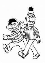 Ernie Coloring Pages Bert Street Sesame Shirts Burt Colouring Made Kids Tutorial Print Everyday Crafts Getcolorings Choose Board Escolha Pasta sketch template