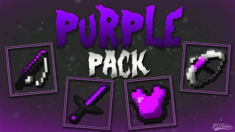 minecraft pvp texture pack purple pack uhc   fps youtube