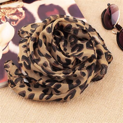 Square Scarves Fashion Design Hot Long Sexy Leopard Scarf