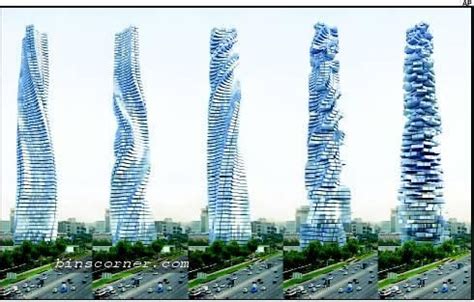 worlds  moving skyscraper  dubai arkhitektura dubaya dubay zdaniya