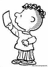 Characters Charlie Brown Coloring Pages Peanuts Printable Getcolorings Color sketch template
