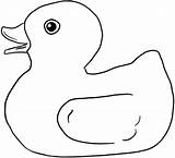 Rubber Coloring Ducky Singing Coloringsky Template Sky Credit Larger sketch template