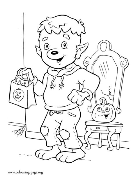 werewolf coloring pictures coloring home