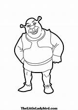 Shrek Coloring Pages Disney Kids Face Printable Colouring Fiona Movies Getcolorings Color Cakes Fresh Birthday Party Ogre Print sketch template