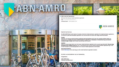 opnieuw valse  mails abn amro  nieuwe app opgelicht avrotros programma