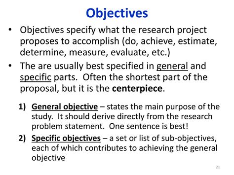 research title objectives examples
