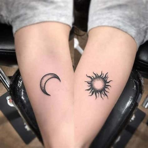 Tatuajes De Sol Y Luna 80 Diseños Y Estilos Diferentes