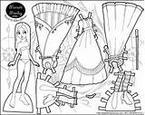 Dolls Marisole Paperthinpersonas Drawing Szablony Jesus Princesses Pancakes Bezoeken Prinses sketch template