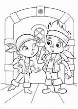 Jake Pirates Coloring Pages Land Never Paw Patrol sketch template