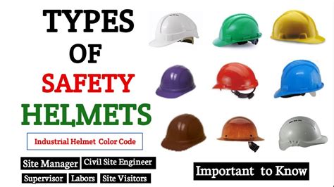 types  safety helmetsafety helmet color codes standards  site