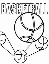 Coloring Pages Sports Basketball Teams Printable Sport Print Color Team Getcolorings Colorings Basketballs sketch template