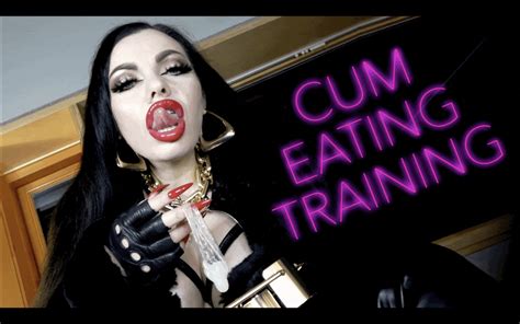 Cum Eating Training Anouschka Femme Fatale Clips4sale
