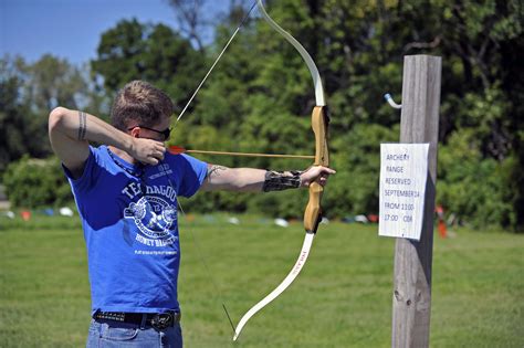 outdoor recreation hosts archery tournament scott air force base article display